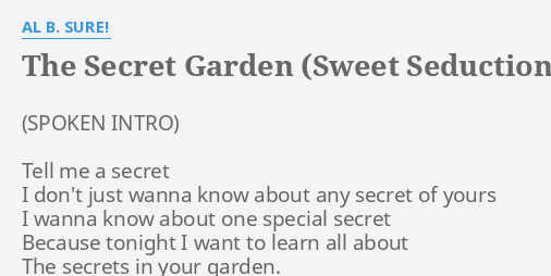 The Secret Garden Sweet Seduction Suite Feat Quincy Jones