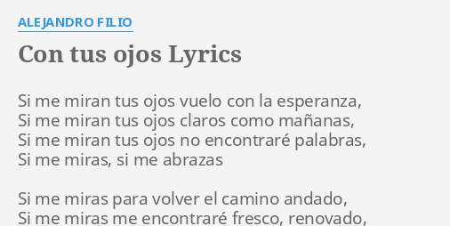 ojos verdes alejandro filio ojos verdes alejandro filio