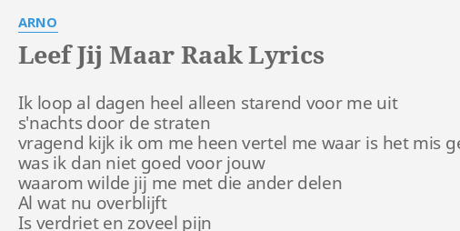 Kijk maar raak niet aan
