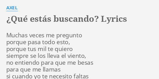 Yo Te Quiero Siempre Lyrics Translation