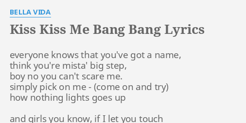 bang bang lyrics