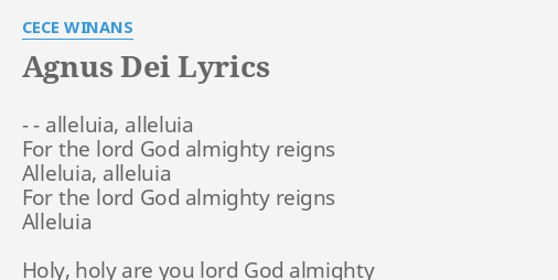 Podes Reinar - song and lyrics by Agnus Dei