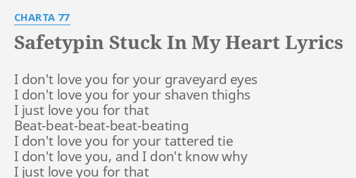 Safety shop pin lyrics