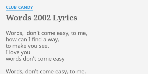 2002 lyrics