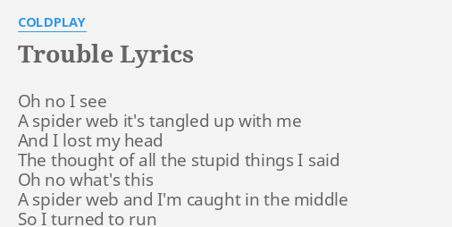 i call her trouble song lyrics