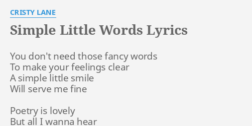 simple-little-words-lyrics-by-cristy-lane-you-don-t-need-those