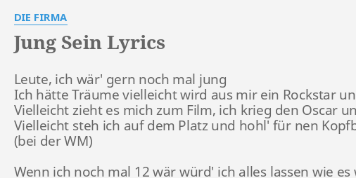 Download Jung sein For Android Free