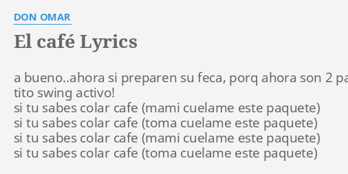 si tu quieres colar cafe cuelame este paquete si tu quieres colar cafe cuelame este paquete