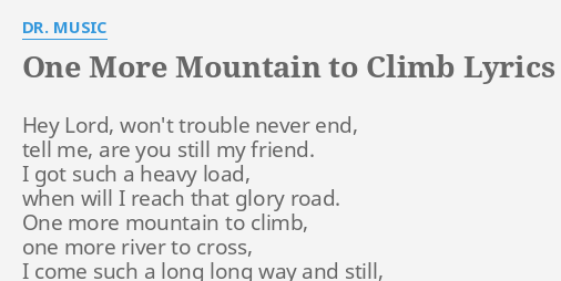 Hill Climber Ramless Lyrics