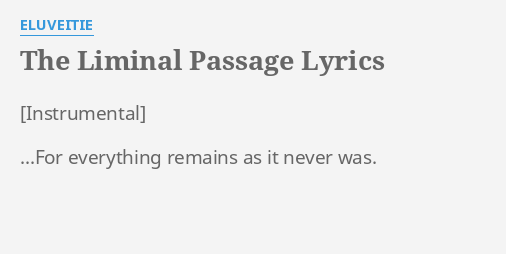 Liminal Passage Scroll The Ultimate Guide - 0qfpnli