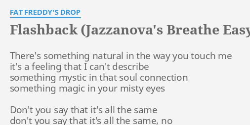 fat freddys drop flashback jazzanovas breathe easy mix