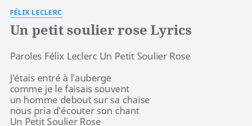 petit soulier homme