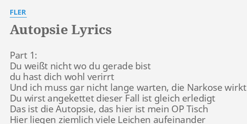 fler autopsie