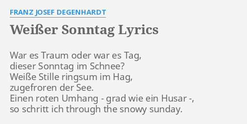 wei-er-sonntag-lyrics-by-franz-josef-degenhardt-war-es-traum-oder