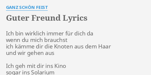 Freund bin ich ein guter Checkliste bin