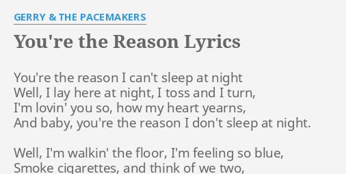 you are the reason lyrics