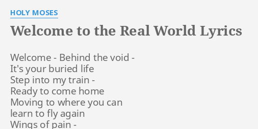 journey to the real world lyrics