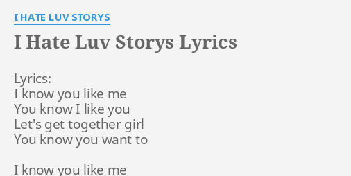 Lyrics love story