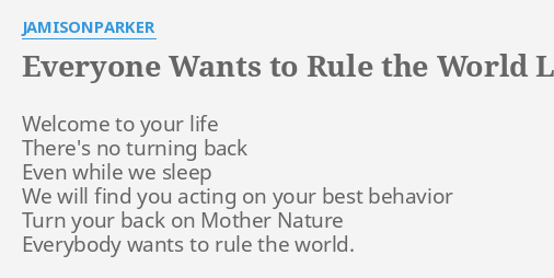 ariana grande rule the world lyrics