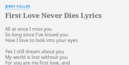 Time Never Dies Lyrics 