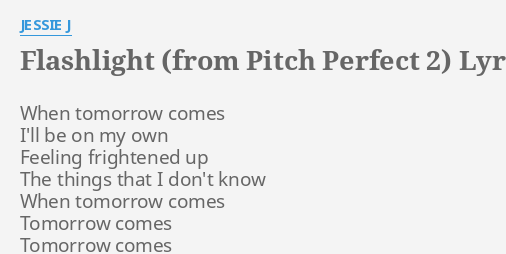 flashing lights pitch perfect 2 lyrics