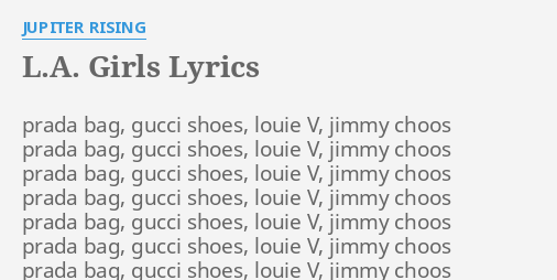 my gucci shoes lyrics