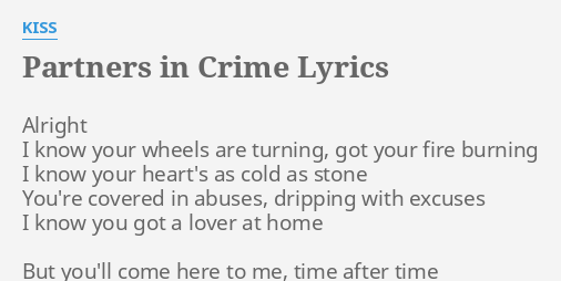 parents in crime lyrics