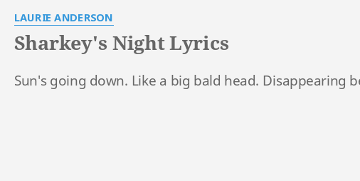 Unlocking The Mystery A Line By Line Look At Sharkey Sessions Lyrics - zggdnnw
