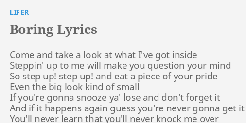 it's 5 in the morning conversation got boring lyrics
