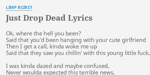 just-drop-dead-lyrics-by-limp-bizkit-ok-where-the-hell