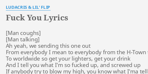 Ludacris Everybody Drunk As Fuck Lyrics