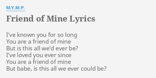 satan is a friend of mine lyrics