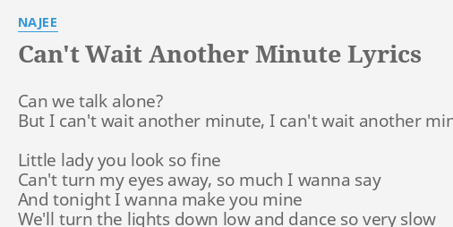 can we just talk for a minute i'll pay attention lyrics