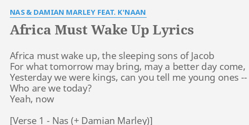 Nas & Damian Marley - Patience [Lyrics] 