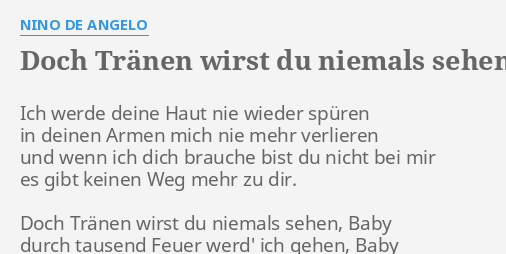 Nie verlieren wirst mich du docs.tresor.gouv.ci: Du