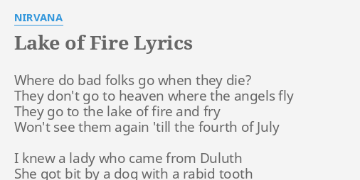 Lake Heaven Lyrics
