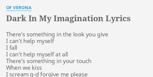 Imagination lyrics