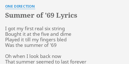 Played it till my fingers bled