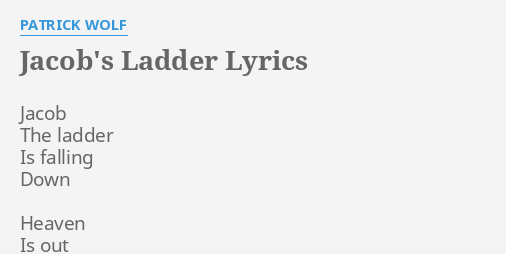 the days patrick wolf lyrics