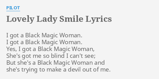 Black magic woman lyrics