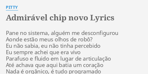 Flat Cwb – Admirável Clichê Novo Lyrics