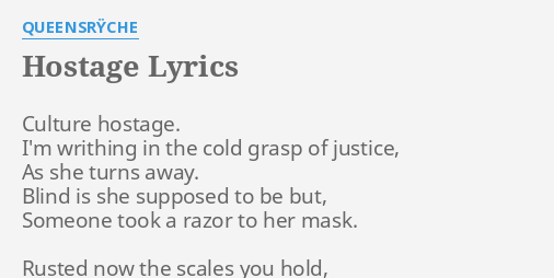 Hostage lyrics