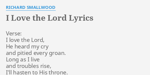 i-love-the-lord-lyrics-by-richard-smallwood-verse-i-love-the