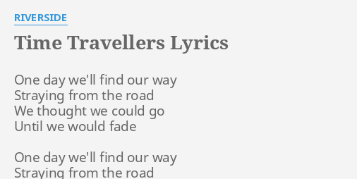 time travellers lyrics