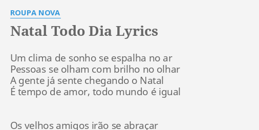 NATAL TODO DIA