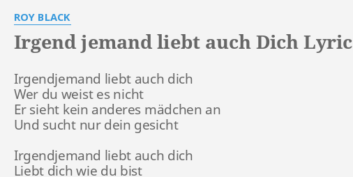 Get Irgend jemand For Free