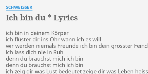 Dich auf ich heiß bin