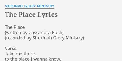 shekinah glory yes reprise