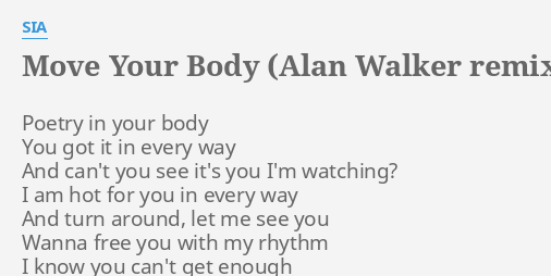 Alan walker on my way lirik