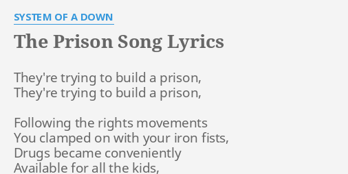 The prison outlet song lyrics
